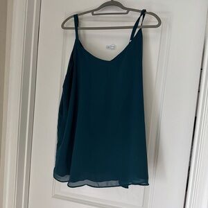 Torrid Teal Camisole Top
